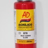PINTURA ACRILICA ARTISTICA DIBU 60 ML. DIFERENTES COLORES COLOR ROJO CADMIO CLARO 070