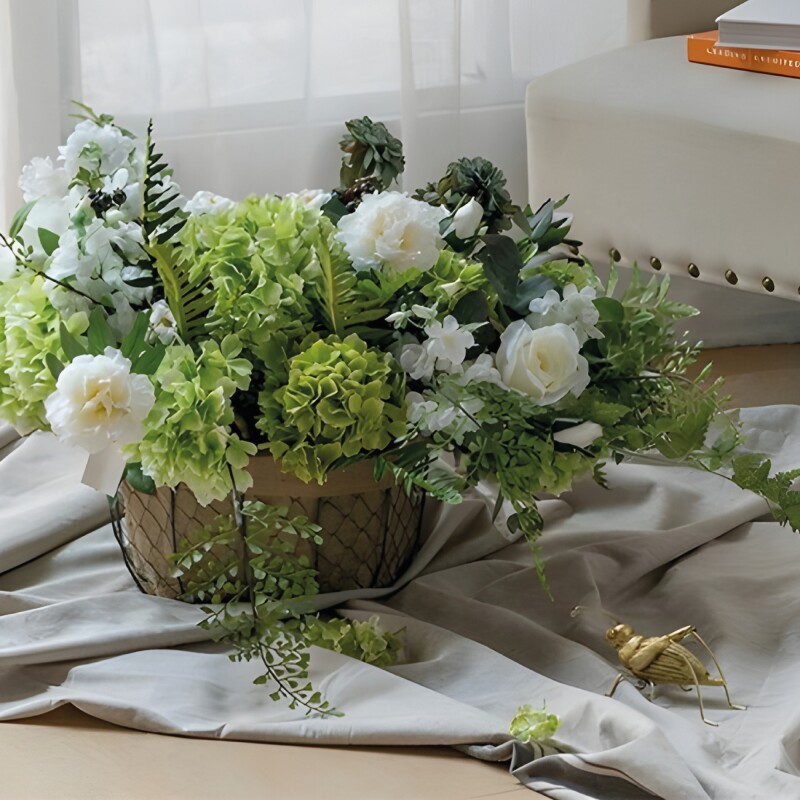 RAMO DE HORTENSIA 35x56CM RAMO DE HORTENSIA 35x56CM