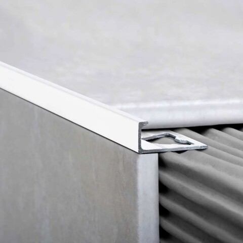 Varilla en L aluminio Blanco 10mm x 2,5m Varilla En L Aluminio Blanco 10mm X 2,5m