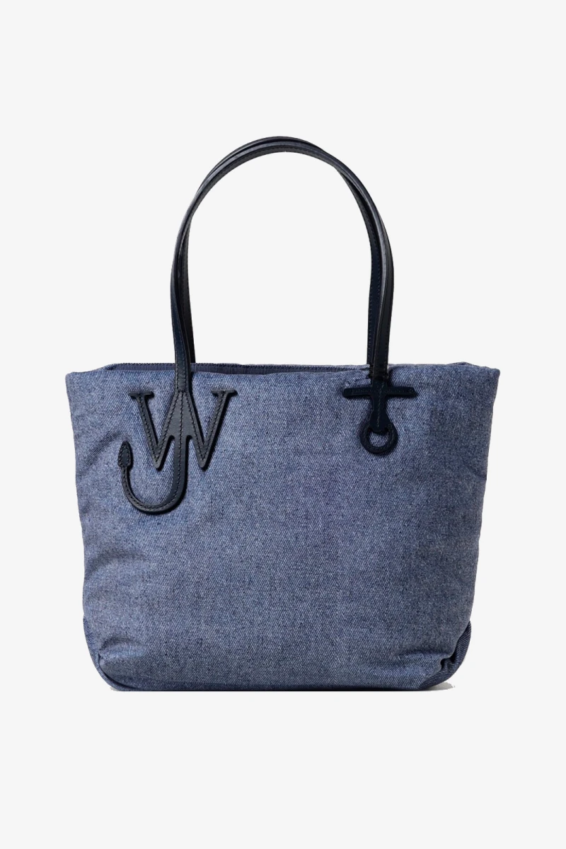 BOLSO SMALL PUFFY ANCHOR TOTE Azul