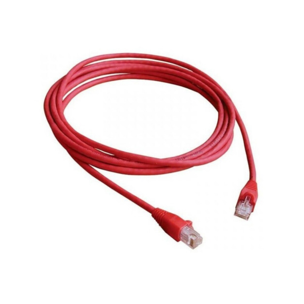 Cable De Red Cat 6 Rojo 5 metros 
