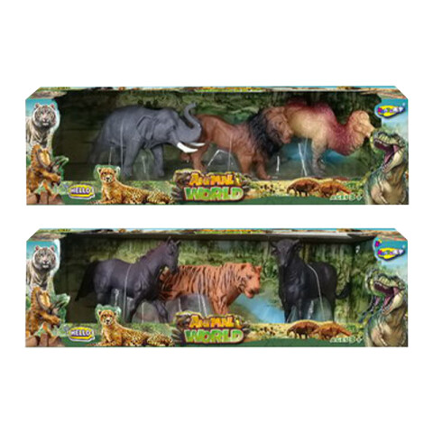 Set x 3 Animales Surtido 12 x 8 cm U