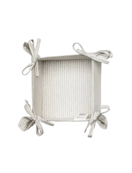PANERA ALGODÓN 20x20CM GRIS CON LINEAS PANERA ALGODÓN 20x20CM GRIS CON LINEAS