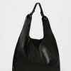 Bolso The Shopping en cuero graneado Negro