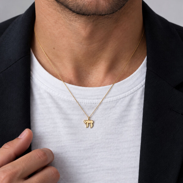 Colgante Jai de Oro Amarillo 18k Colgante Jai de Oro Amarillo 18k