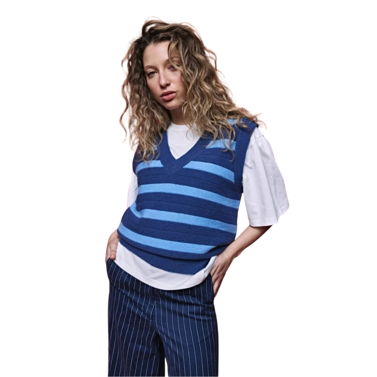 CHALECO MODY S-XL - AZUL 