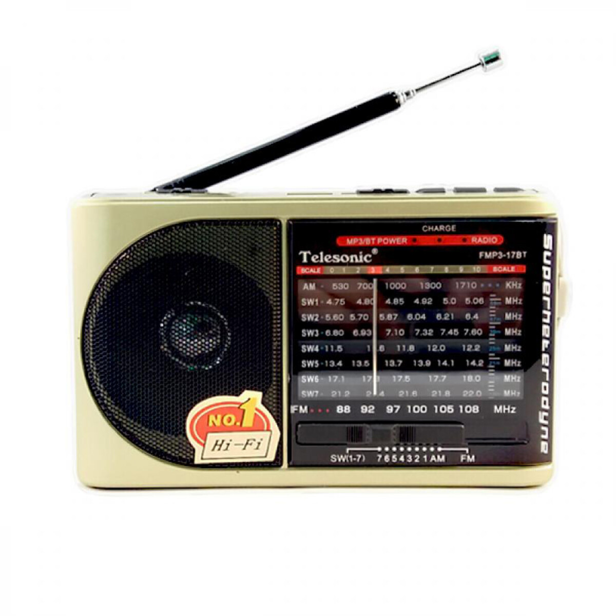 Radio Telesonic FMP3-17BT 