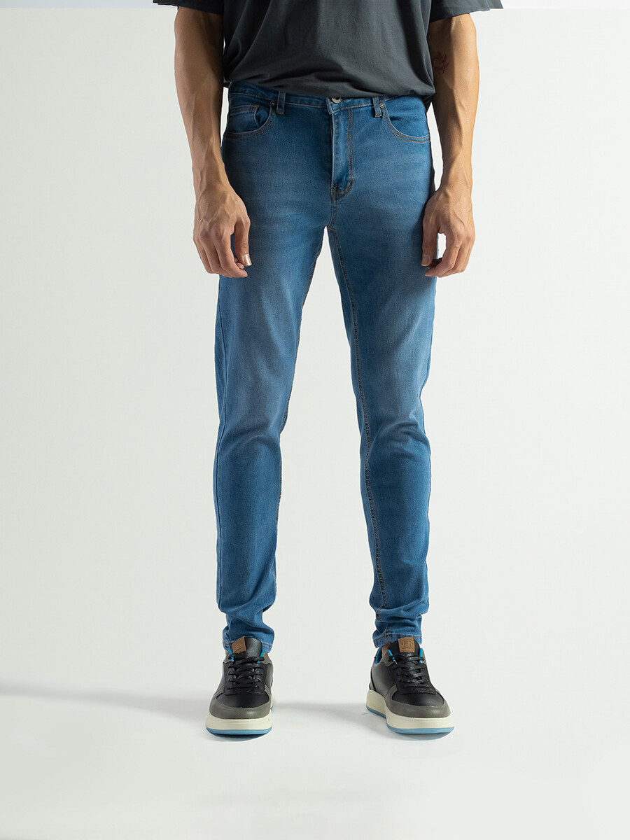 Jean Forum Slim Fit Largo 32 - Azul 