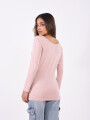 REMERA BÁSICA SOFIA ROSA CLARO