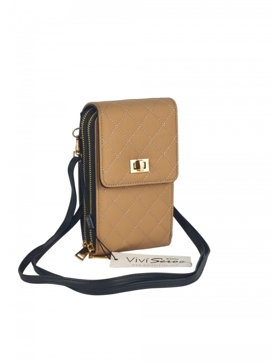 Porta celular - Beige 