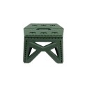 BANQUETA PLEGABLE 29,5X20X24CM NEGRO