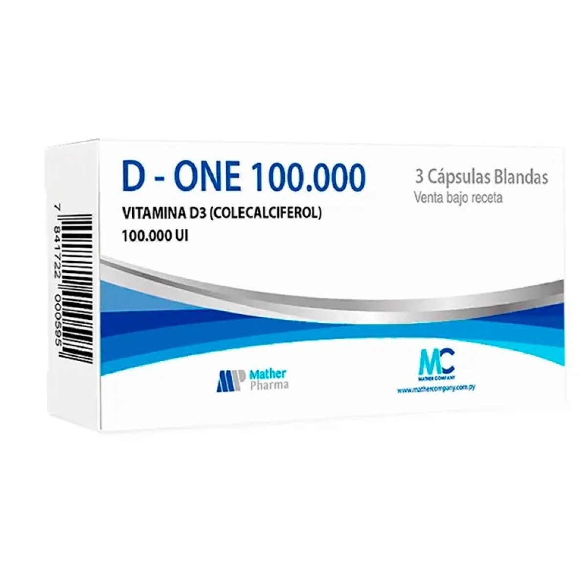 D-ONE 100.000 UI CJ X 3 CÁPS. BLANDAS 