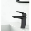 Grifería de lavatorio Monocomando de mesada Epuyen negro mate Grifería De Lavatorio Monocomando De Mesada Epuyen Negro Mate