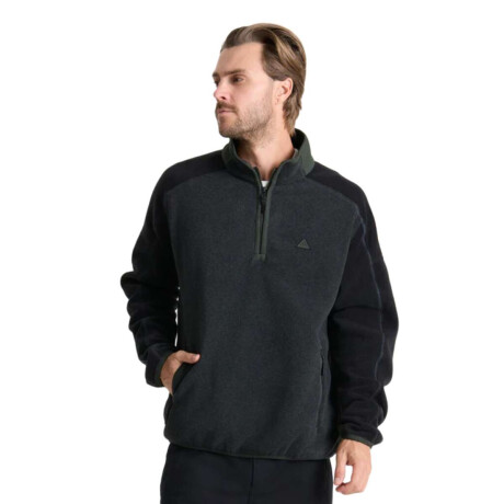 Buzo Roark Campover Fleece Mock Gris