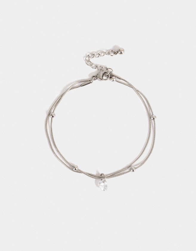 Pulseras Flexibles Acero quirúrgico Pulsera Flexible Acero Quirurgico - Plateado