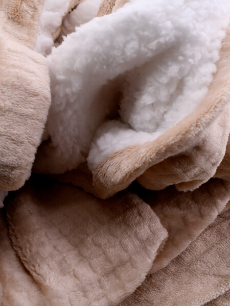 MANTA SHERPA 1 PLAZA BEIGE (V)