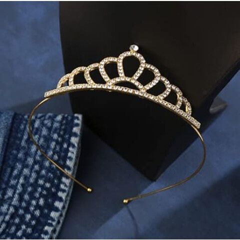 Coronita de Metal Dorada
