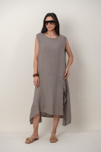 VESTIDO ADAMINA Visón