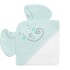 Toalla KIKKABOO elefante verde agua