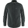 Camisa Fjallraven Ovik Flannel Shirt M Hombre Dark Grey