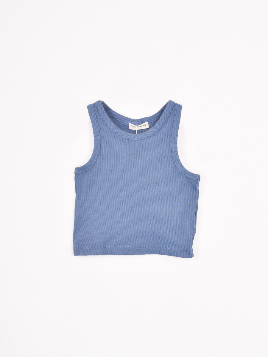 MUSCULOSA LIMA - AZUL 