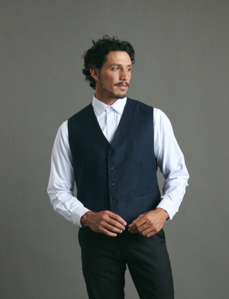 470475 CHALECO VESTIR HARRINGTON SELECT Azul Oscuro