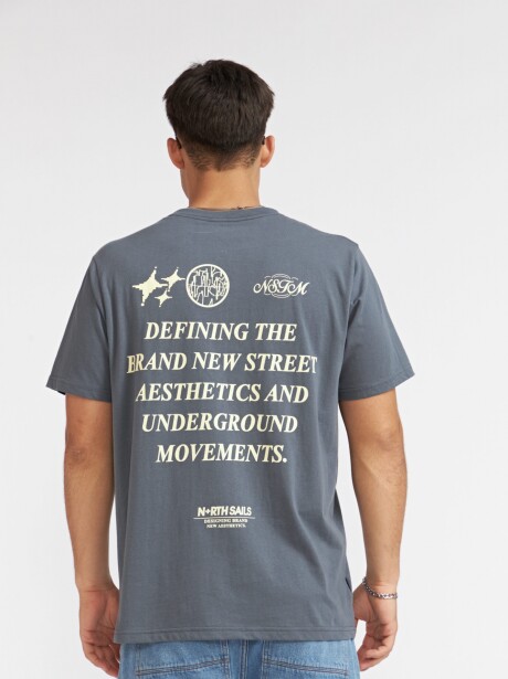 REMERA NS STUDIO AZUL PIEDRA