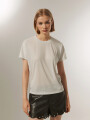 Remera Brunilda Cemento