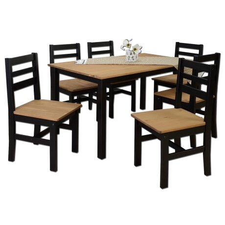 Juego de comedor 6 sillas Linea Denise Juego de comedor 6 sillas Linea Denise