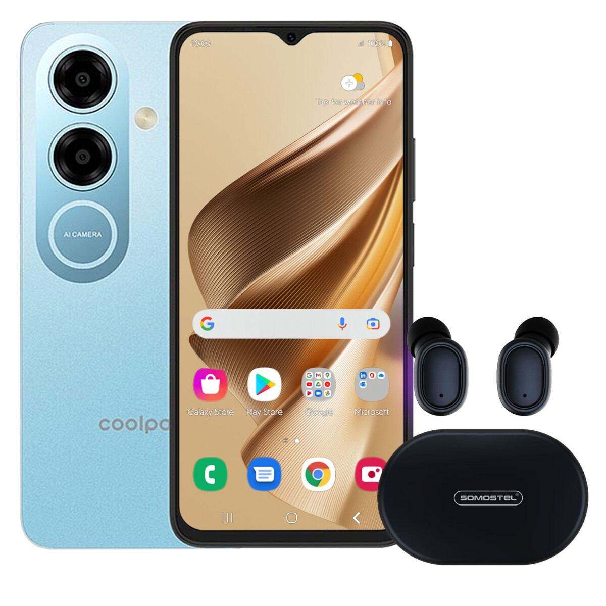 Celular Coolpad Cp12 Neo Plus 12gb (4gb+8gb)ram 256gb 4g + Regalo - AZUL 