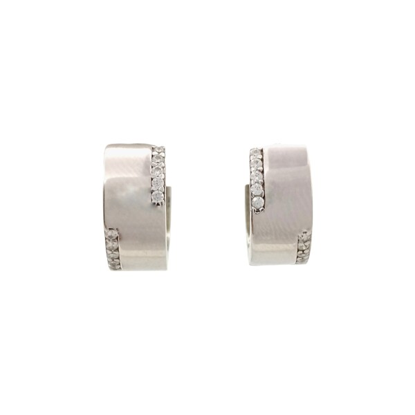 Caravanas Aro-Plata 925-Piedra zirconia-CA3029 Conpiedra