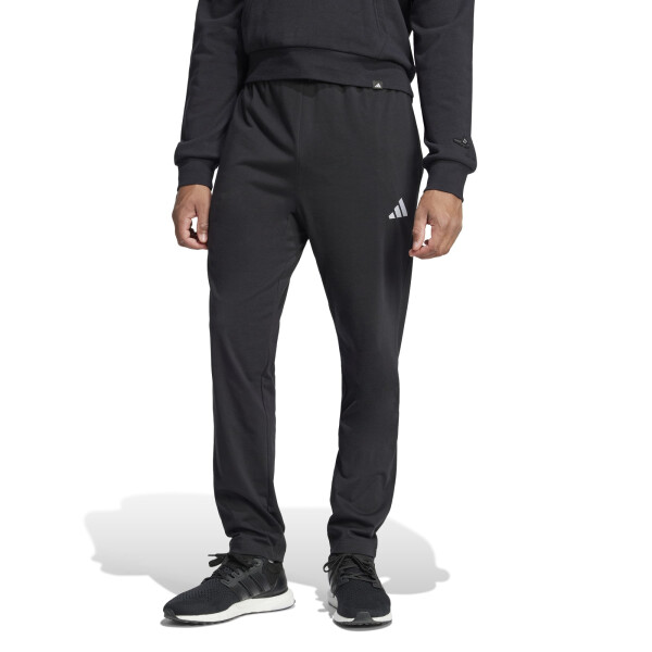 Pantalones Adidas JOGGER de Hombre - JF1105 Negro-blanco