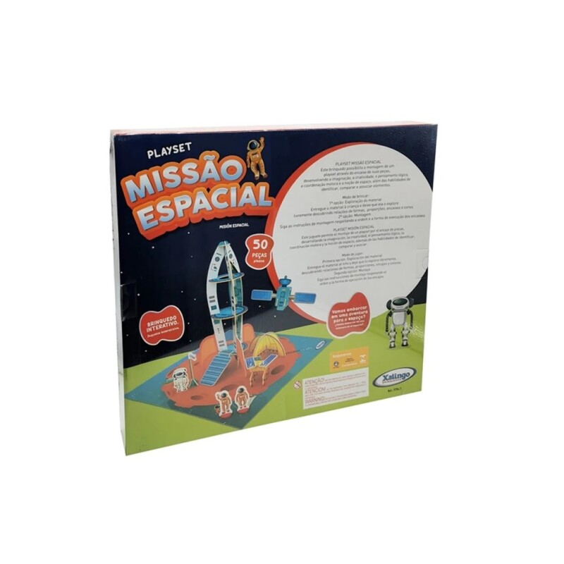 PUZZLE 3D COHETE ESPACIAL DE MADERA 50 PIEZAS PUZZLE 3D COHETE ESPACIAL DE MADERA 50 PIEZAS