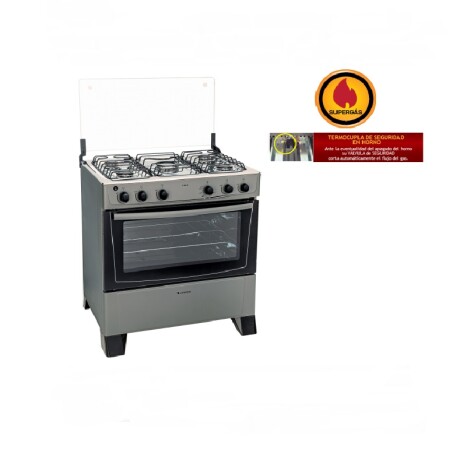 Cocina James 5H a Supergas C 150 B TITANIUM