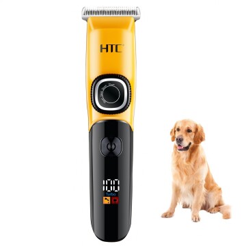 Corta Pelo Mascota Perro Inalambrico Esquiladora Profesional Variante Color Negro Naranja