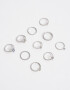 Sets Anillos Metal Set De Anillos De Metal - Plateado