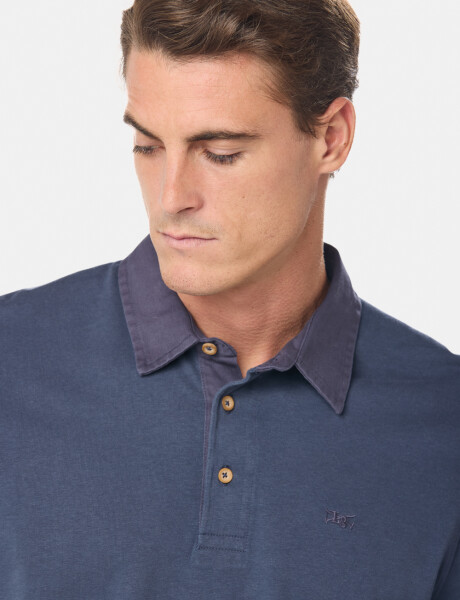 POLO JERSEY LISA Azul