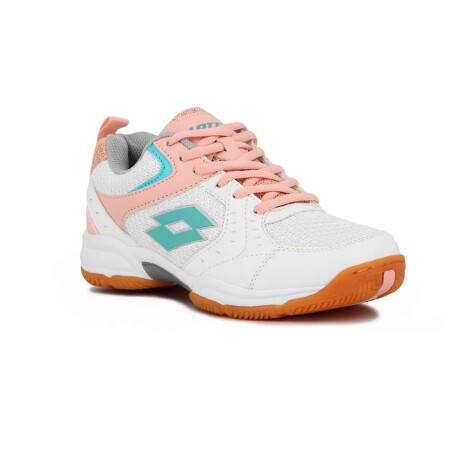 Lotto Champion Mujer Indoor/Paddle/Volley Blanco-Rosado