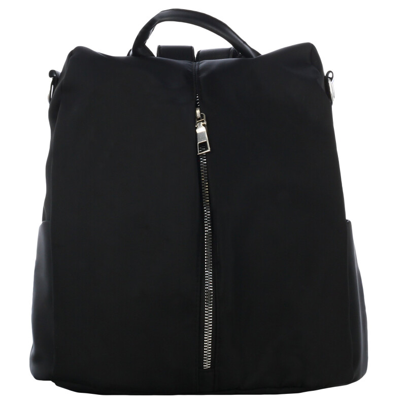 Mochila Miss Carol con cierres metalicos BERILO Negro