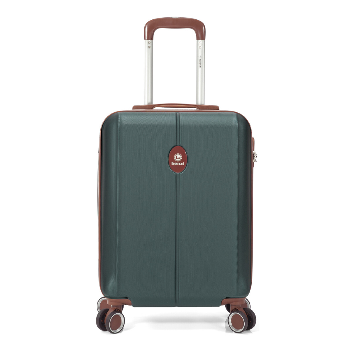 Valija Benzi 4 Ruedas Gris M 