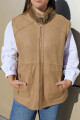 Chaleco umma Beige reversible