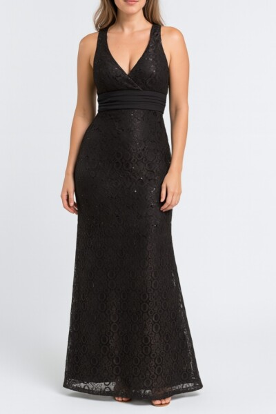 Vestido Suspiro Negro