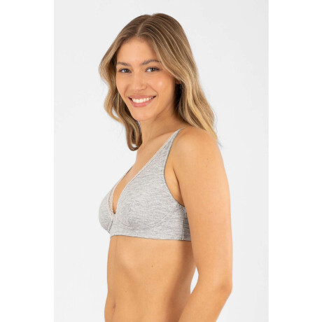 Soutien halter azucena Gris melange