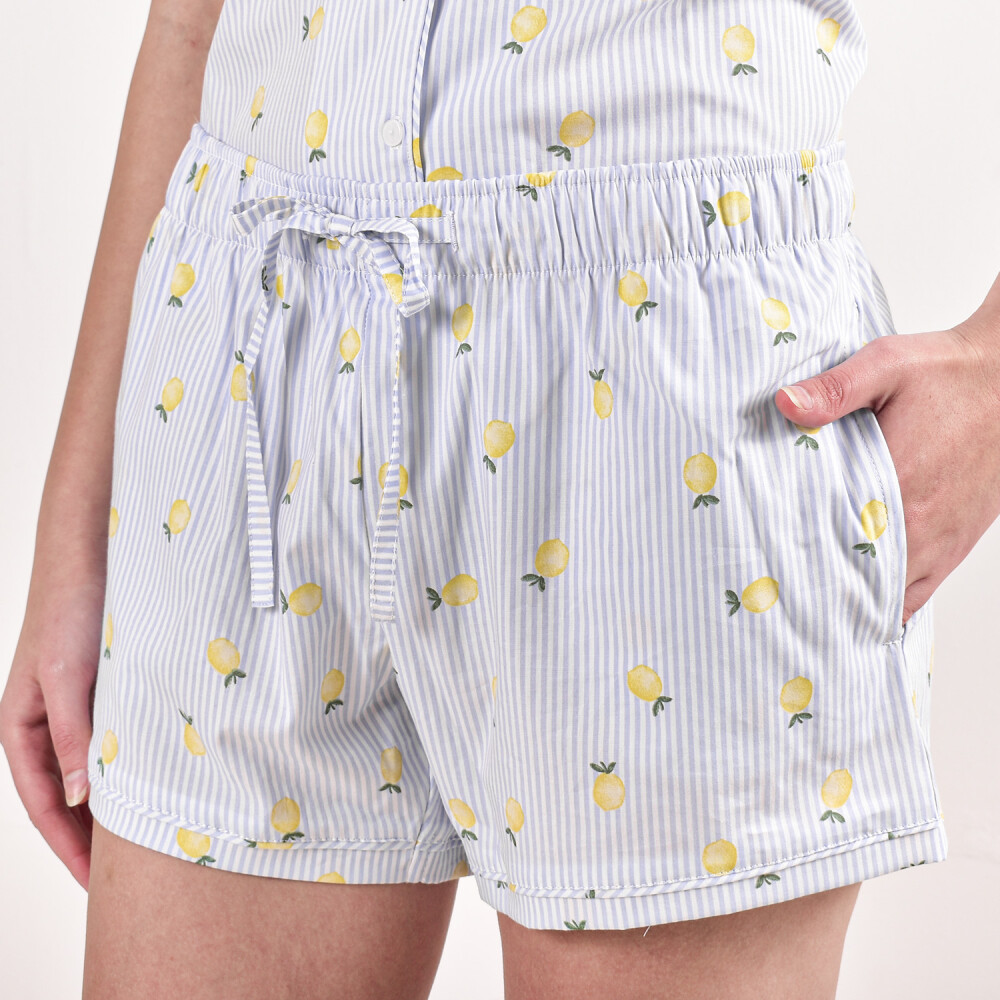 Short y Camisa Mangas Corta Limones Colección 2025 G