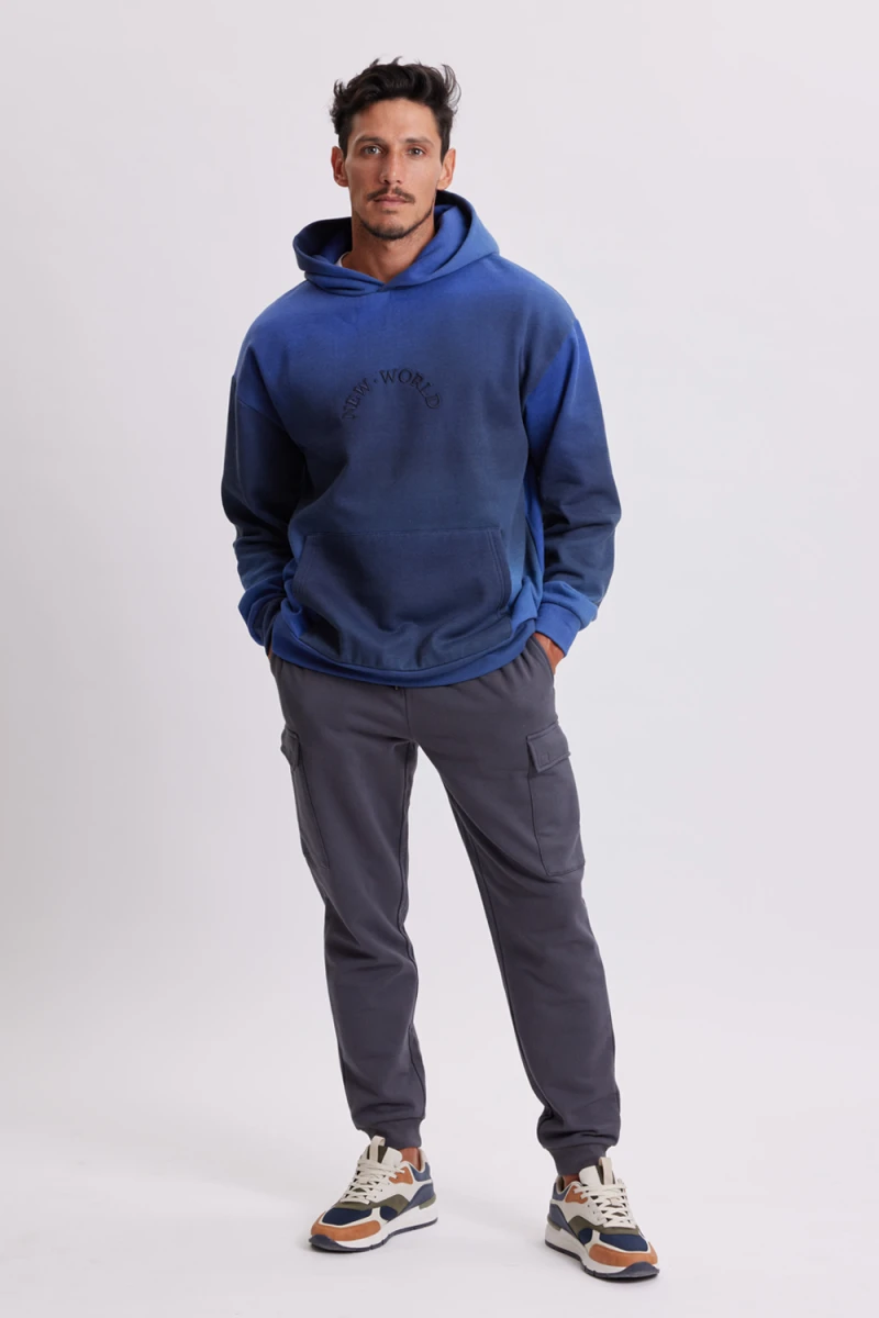 Pantalón deportivo jogger básico - Gris Oscuro 