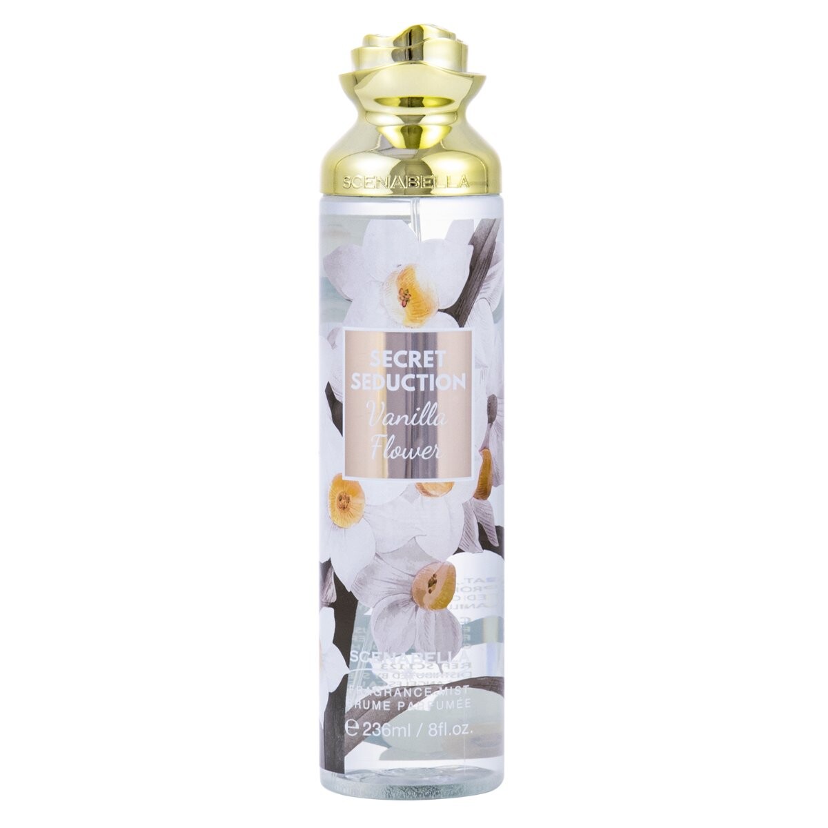 Body Mist/Splash Scenabella Secret Seduction Vanilla Flower 236ml 