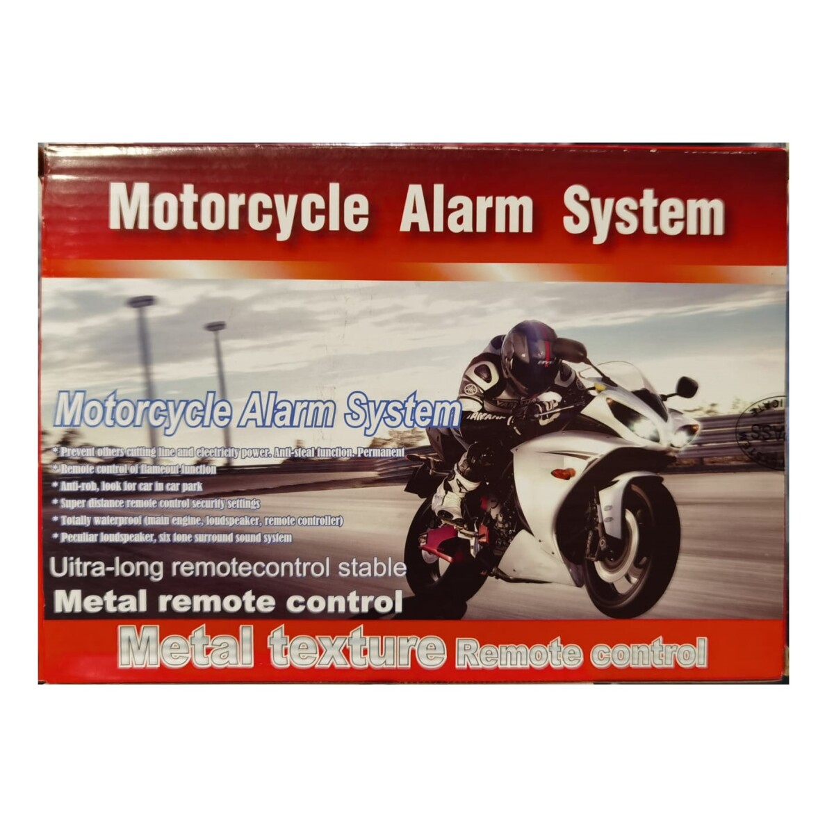 Alarma para moto 