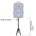 Trípode Para Parlantes Sps-502 Metros TRIPODE PARA PARLANTE 93-210 CM