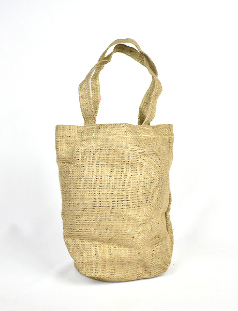 Bolsa arpillera 26x29 cm - MADERA 