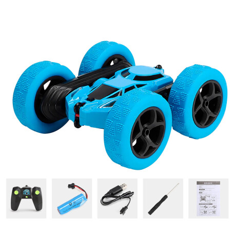 Auto A Control Remoto 360º Acrobático Stunt Azul